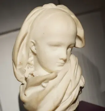 Alsatian Orphan sculpture by Auguste Rodin