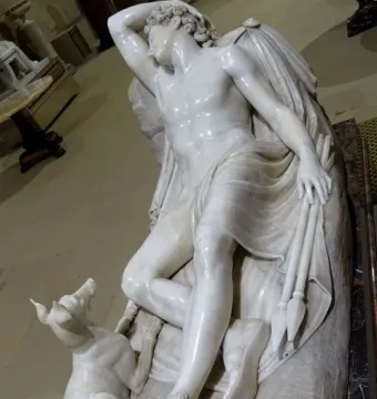 Endymion Sleeping by Antonio Canova.