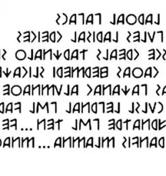 Black inscription text from the Sarcophagus of Laris Pulenas on a white background.