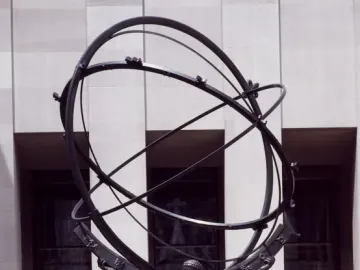 Atlas statue holding a spherical armillary sphere at Rockefeller Center