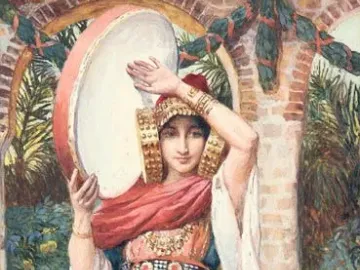 Lady of Elche sculpture portrait with ornate headdress