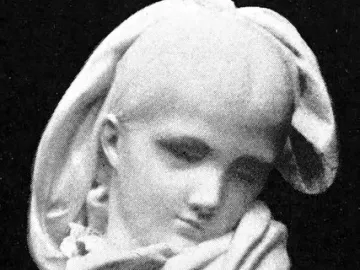 Alsatian Orphan sculpture by Rodin