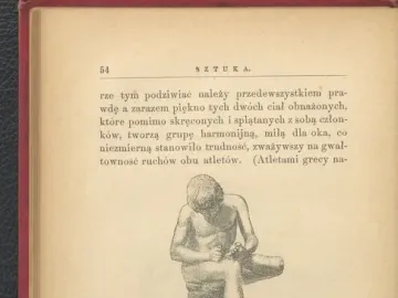 Monochrome illustration of Boy with Thorn showing a young boy seated on a rock and examining his raised left foot.
