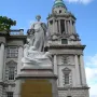 Titanic Memorial statue in front of Belfast City Hall