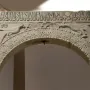 Archway from the Baptistry of Callistus with peacocks, a Latin inscription, and carved floral and geometric decoration.
