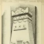 The Monument to the Royal Stuarts, a tall classical monument with busts, garlands, winged figures, and columns at the base.