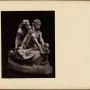 Marble sculpture of Kanaris at Chios showing two muscular sailors with nautical details.