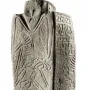 Kernosivka Idol stone pillar with carved human figure and geometric reliefs